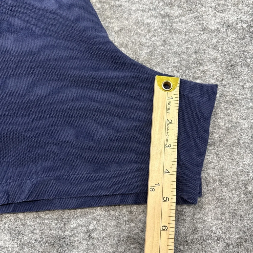 Polo Ralph Lauren cotton knit shorts mens XL navy blue red embroidered pony logo